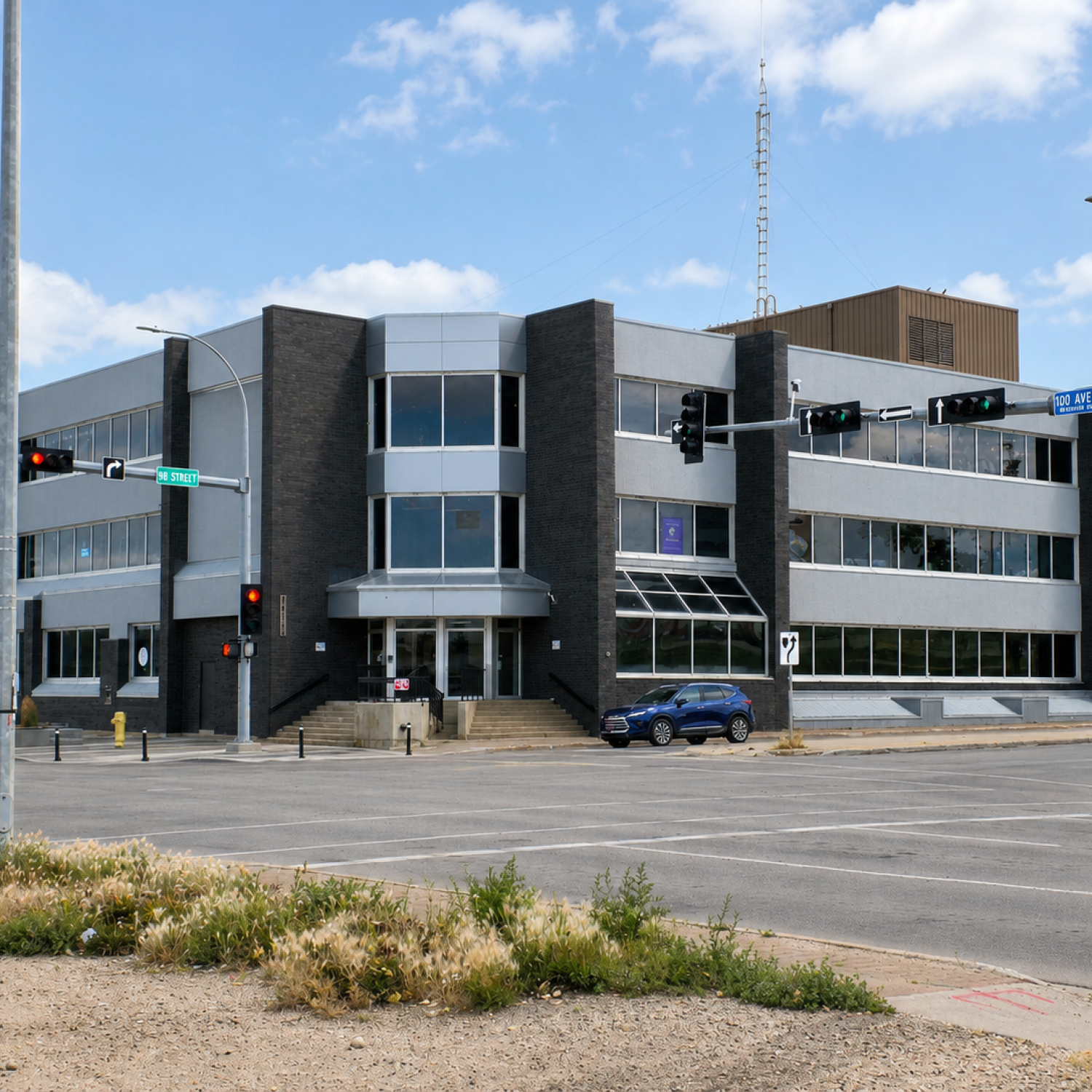 Office Building at 9804 100 ave Grande Prairie, AB
