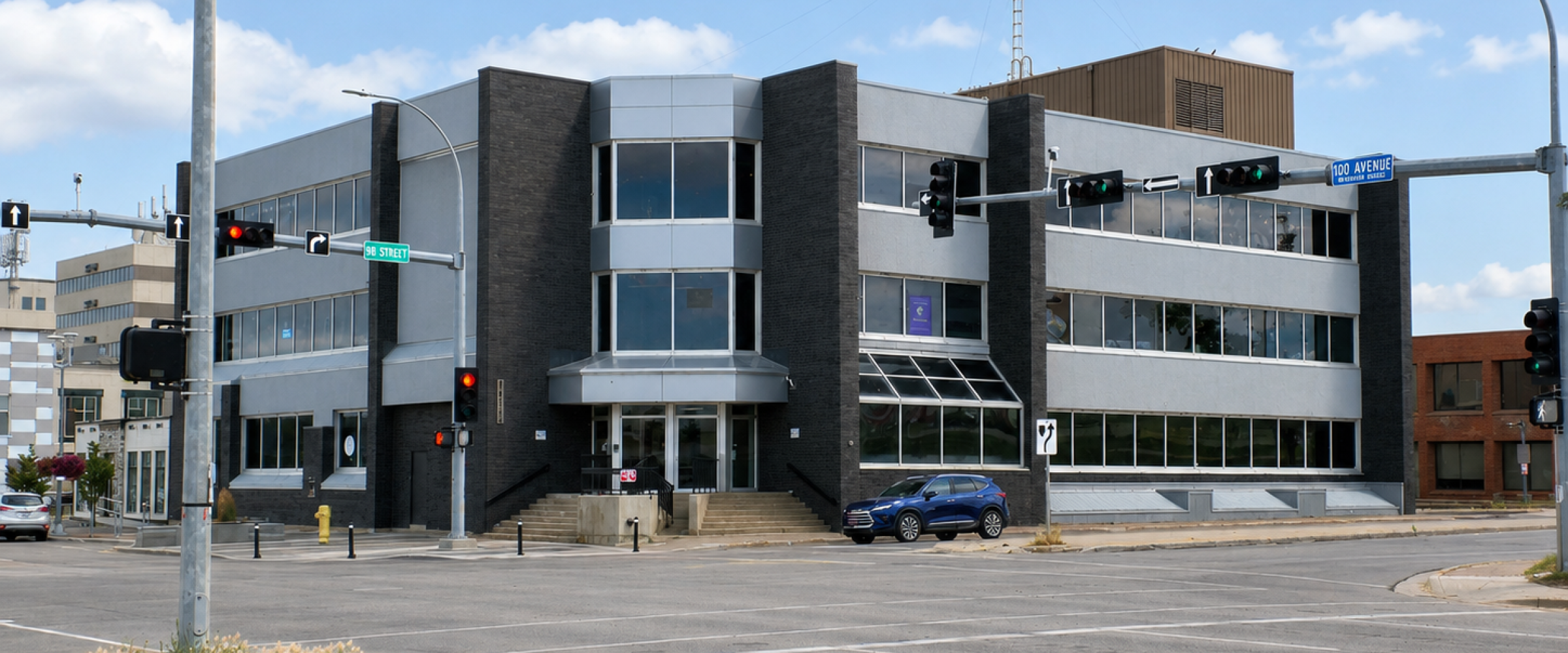 Office Building at 9804 100 ave Grande Prairie, AB