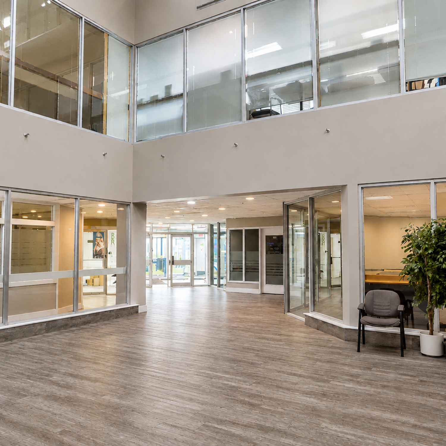 Office Building Lobby at 9804 100 ave Grande Prairie, AB