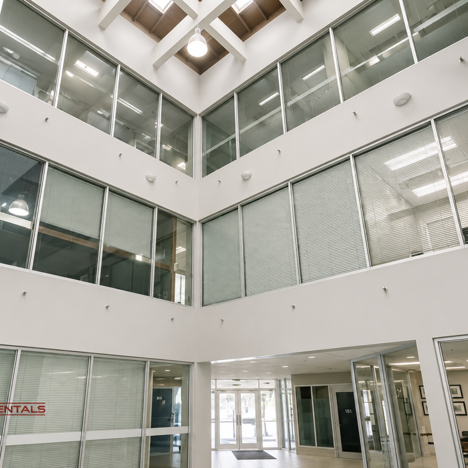 Office Building Lobby at 9804 100 ave Grande Prairie, AB