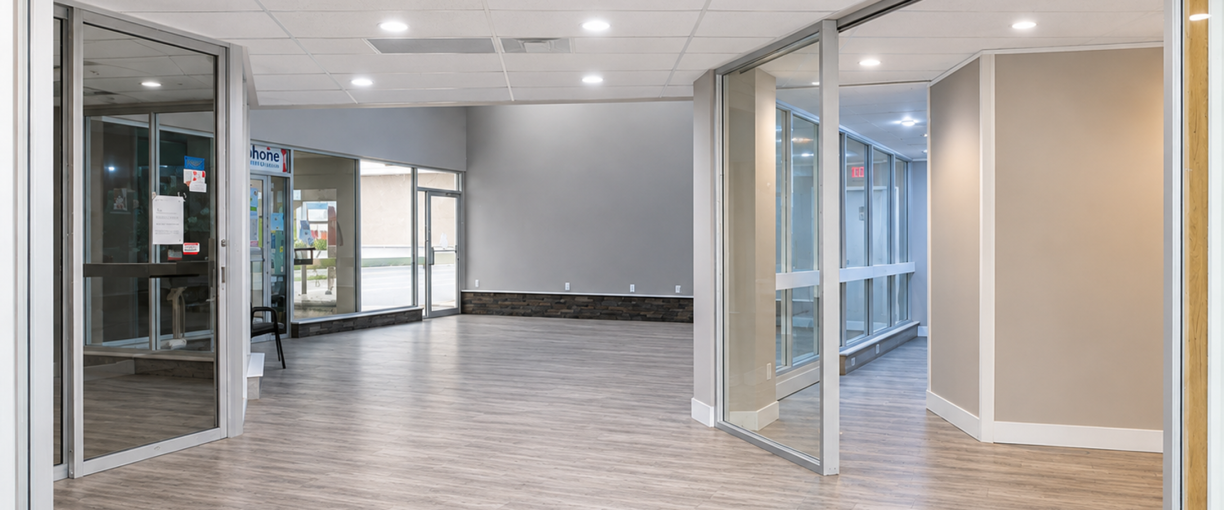 Office Building Lobby at 9804 100 ave Grande Prairie, AB