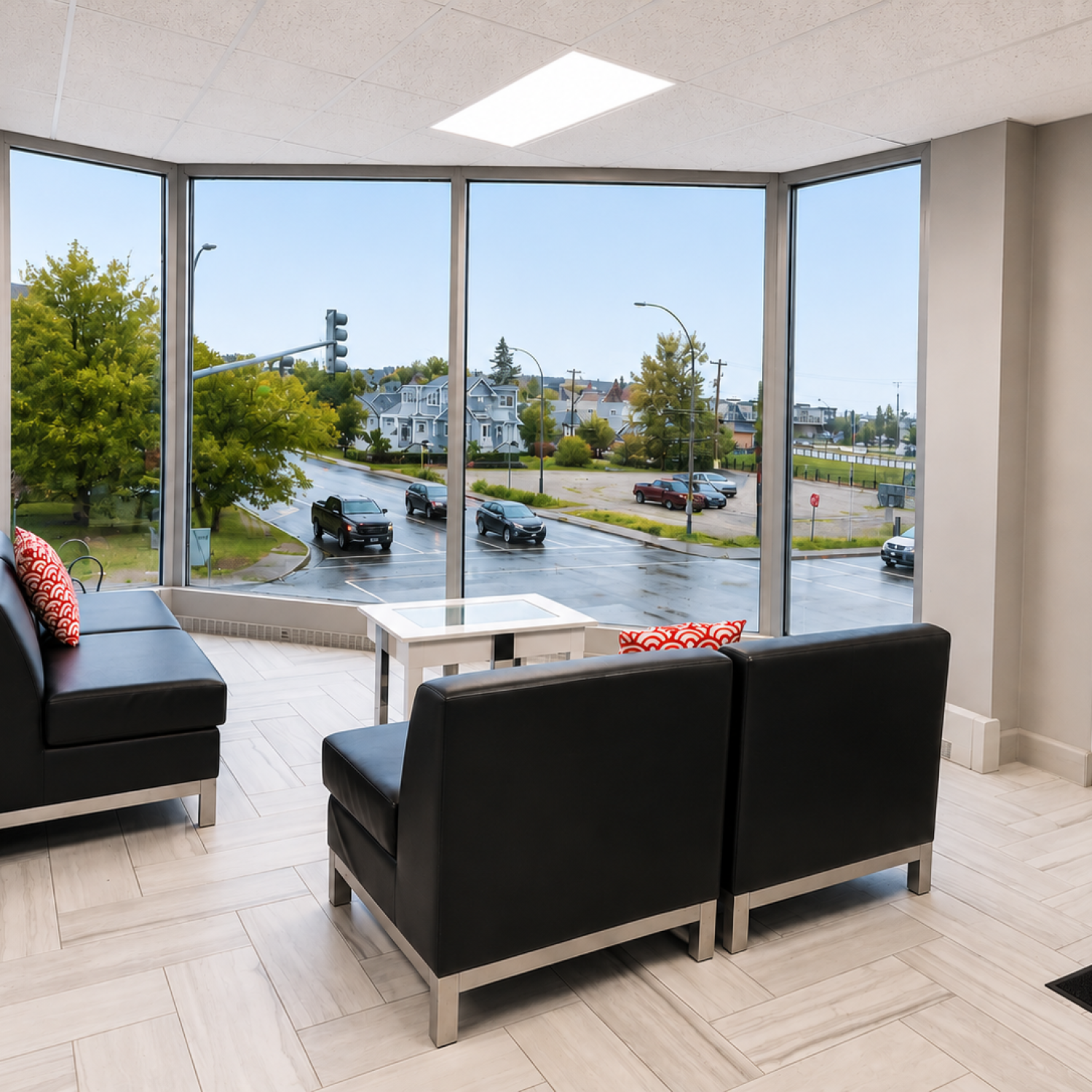 Office Building 2nd Floor Lounge at 9804 100 ave Grande Prairie, AB