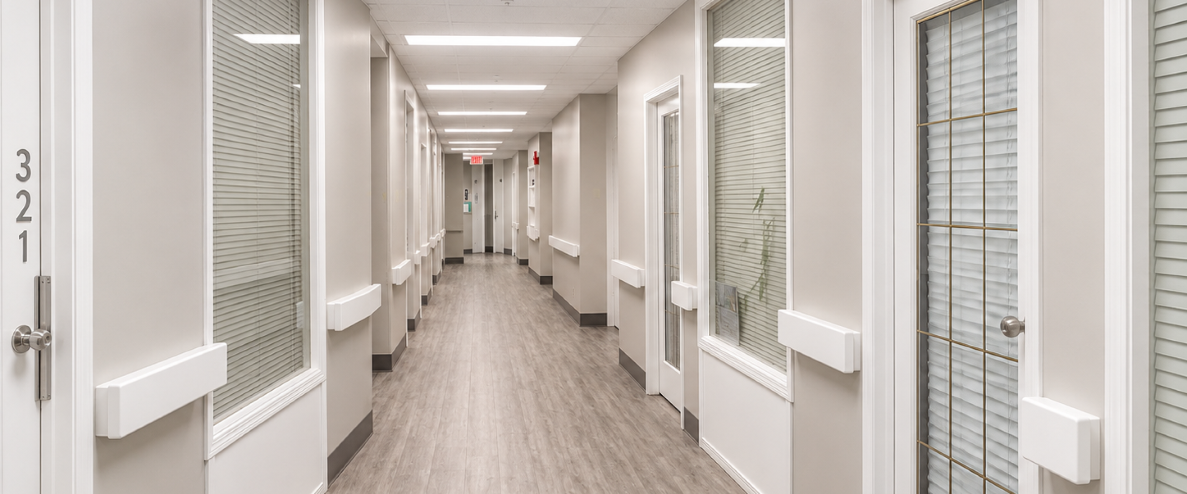 Office Building 3rd Floor Hall at 9804 100 ave Grande Prairie, AB