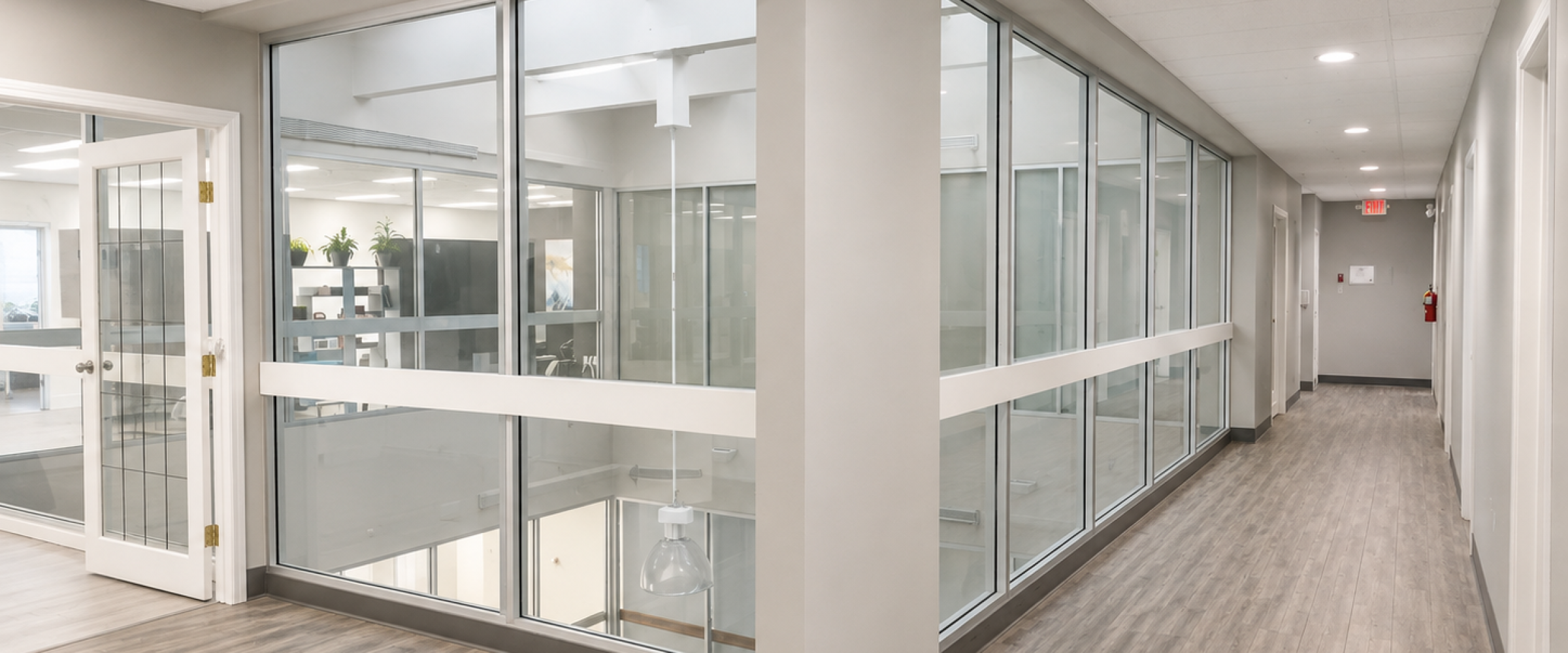 Office Building 3rd Floor Hall at 9804 100 ave Grande Prairie, AB