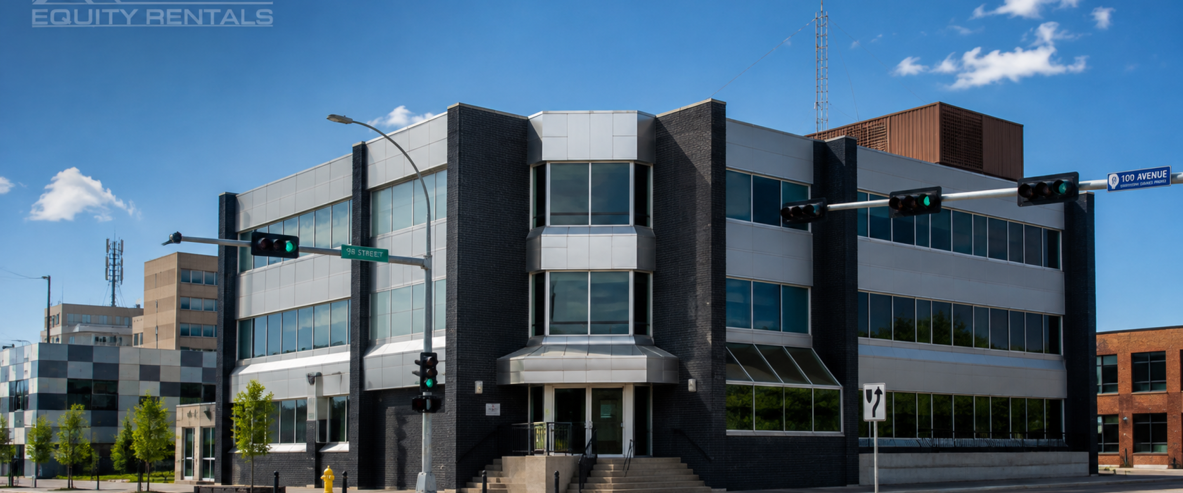 Office Building at 9804 100 ave Grande Prairie, AB